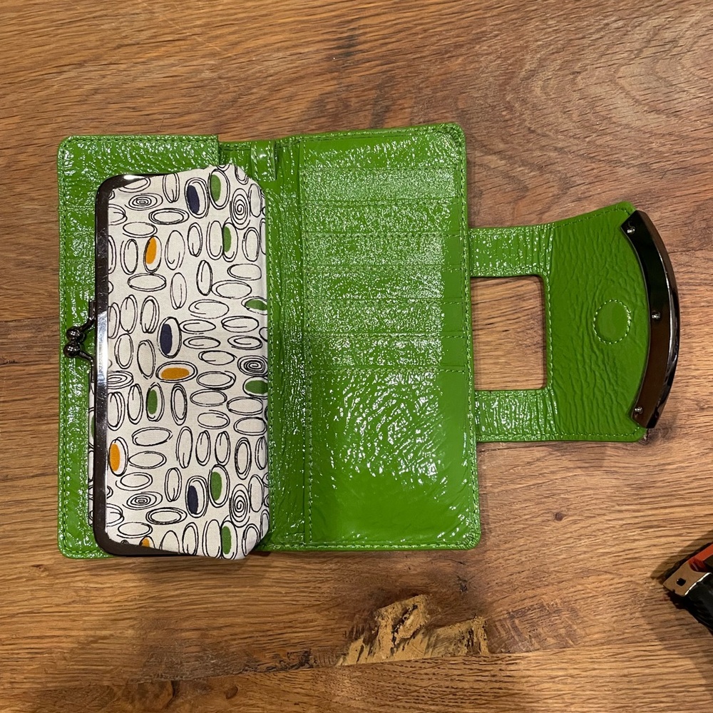 Green Hobo walllet